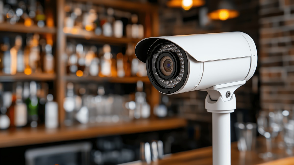 Close up picture of CCTV