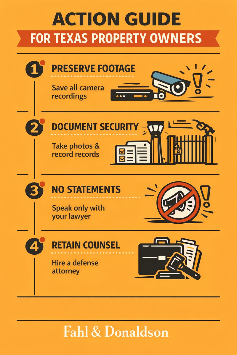 Action guide for Texas property owners